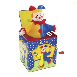 Schylling Jester Jack in the Box - Classic Children's Musical Toy - Co
