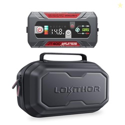 LOKITHOR JT400 2500A Jump Starter and Storage Bag EVA Protection Case 