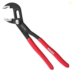 NAUKII 10inch Water Pump Plier for Home Repair Comfortable Grip Pliers
