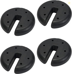 Quik Shade Set of 4 Heavy Duty Weight Plates for Securing Instant and 
