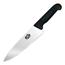 Victorinox Fibrox Pro Chefs Knife, 8 Inch - Swiss Army Kitchen Knife, 
