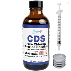 Chlorine Dioxide Solution Pure Chlorine Dioxide 3000 PPM ClO2 CDS Glas