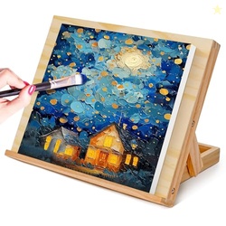 DRAWLEX Tabletop Easel - Easel for Painting, Adjustable Angle Art Ease