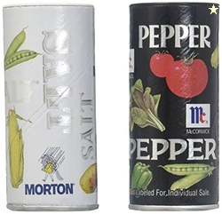 Morton Salt & Pepper Shakers