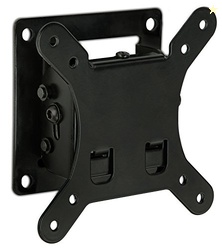 Mount-It! Low Profile Tilting TV Wall Mount, 1.65" Slim Tilt Mount for