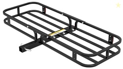 MaxxHaul 70107 53" x 19-1/2" Hitch Cargo Carrier - Trailer Mount Steel