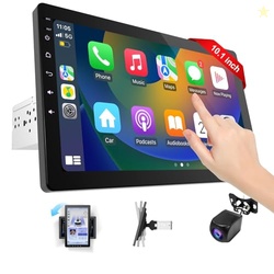 10.1 Inch Rotatable Carplay Screen for Car and Android Auto,Single Din