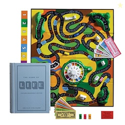 WS Game Company The Game of Life Vintage Bookshelf Edition Board Game 