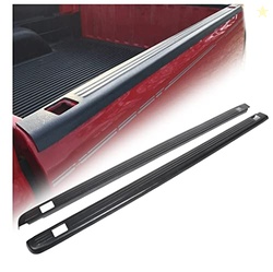 ECOTRIC Truck Bed Rail Caps W/Holes Compatible with 1999-2006 Chevrole