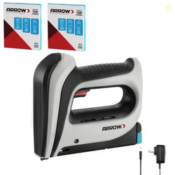 Arrow Cordless Staple Gun Kit, Electric Stapler with 3750 Pieces T50 1