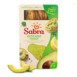 Sabra Breakfast Avocado Spread With Toast, Avocado Toast Also Great fo