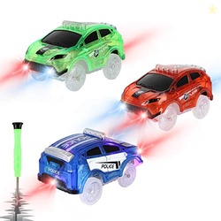 Tracks Cars Only Replacement, Flex Track Race Cars for Magic Tracks Gl