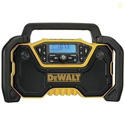 DEWALT 12V/20V MAX Portable Bluetooth Radio, Cordless, 100 ft Range, 3