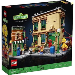 LEGO Ideas 123 Sesame Street 21324 Building Kit; Awesome Build-and-Dis