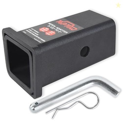 TOPTOW 64028HP Trailer Hitch Adapter 2-1/2" to 2" Hitch Reducer Sleeve