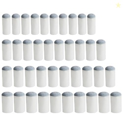 Pengxiaomei 40pcs Slip On Pool Cue Tips Replacement Billiard Cue Tips 