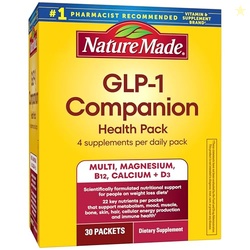 Nature Made GLP-1 Companion Health Pack, Multivitamin for Women and Me