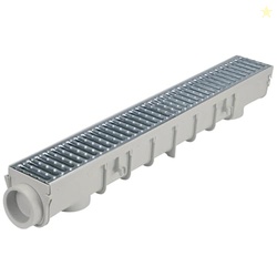 NDS Pro Series Channel Drain Kit, 5-1/2 in. X 39-3/8 in. Deep Profile 