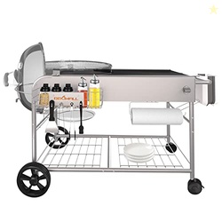 Grill Table for Weber 22" &18" Original Kettle, for Weber Grill Table,