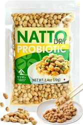 YAMASAN KYOTO UJI Japanese Natto Fermented Soybean, Freeze-Dried Natto