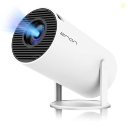 Mini Portable Projector, Support 4K 1080P with Dual-Band WIFI6 5G Wire