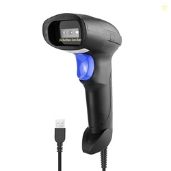 NetumScan USB 1D Barcode Scanner, Handheld Wired CCD Barcode Reader Su