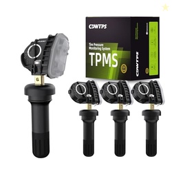 CDWTPS TPMS Sensor Ford,Set of 4 315MHZ Tire Pressure Monitor Sensors 