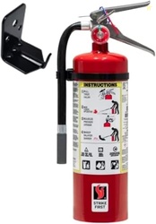 Strike First ABC Fire Extinguisher 5 lb | 3A:10BC Dry Chemical, Pressu