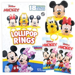 Disney Junior Lollipop Rings, Mickey Mouse, Minnie, and Pluto, Individ