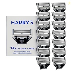 Harry's Original Razor Blades for Men - 14 Count - Premium Razor Blade