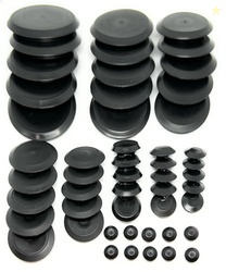 Top Secret PDR 50 Piece Black Plastic Plug Assortment - Auto Body & Sh