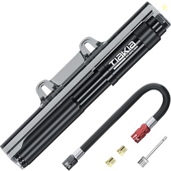 Tiakia Mini Bike Pump, Portable Bicycle Pump with Bracket, 260PSI High