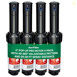 Rain Bird Rotor Heads 5000 Rotor Sprinkler Heads. 4-Pack