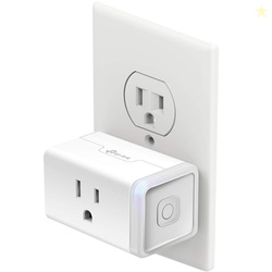 Kasa Smart Plug Mini with Energy Monitoring, Smart Home Wi-Fi Outlet W