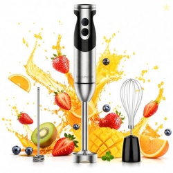 MegaWise Hand Blender, Immersion Blender Handheld 12-Speed with 80% Sh