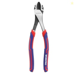 WORKPRO 8 Inch High Leverage Diagonal Pliers, Wire Cutters Heavy Duty 