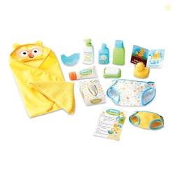 Melissa & Doug Mine to Love Changing & Bathtime Play Set for Dolls  Di