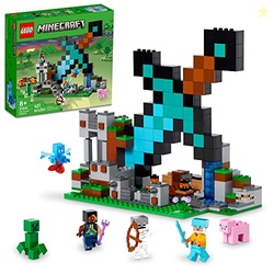 LEGO Minecraft The Sword Outpost 21244 Building Toys - Featuring Creep