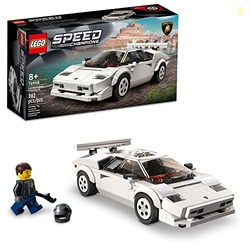 Lego Speed Champions Lamborghini Countach 76908, Race Car Toy Model Re