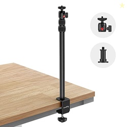 SmallRig Camera Desk Mount Table Stand, Adjustable Light Stand 15"-35"