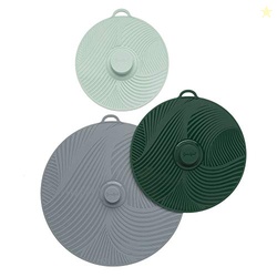 Goodful Universal Silicone Lids for Pots and Pans, Heat Safe, Reusable