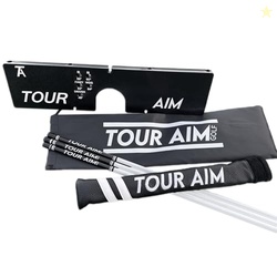 Tour Aim 2.0 Golf Training Aid  11-in-1 Alignment Sticks & Swing Plane