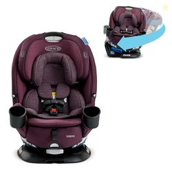 Graco Turn2Me 3-in-1 Convertible Car Seat London featuring Headrest an