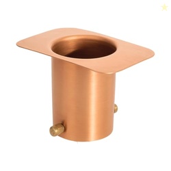 Monarch Rain Chains Gutter Adapter  Standard Adapter with Brass Bolt f