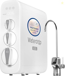 Waterdrop G3P600 Reverse Osmosis System, 8 Stage Tankless Reverse Osmo