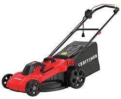 CRAFTSMAN Electric Push Lawn Mower, 20-Inch Deck, Corded, Powerful 13-