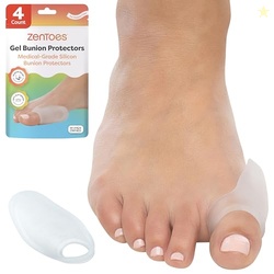 ZenToes Bunion Pads for Women and Men  Gel Cushions for Big Toe Relief