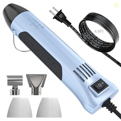 LETS Resin Heat Gun for Crafting, 350W Fast Heat Dual Temp Hot Air Gun