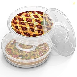 12inch 2 Pack Food Storage Container with Lid and Handle, Reusable 2 C