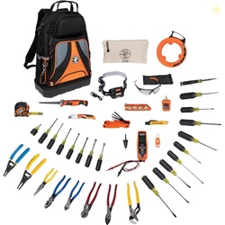 Klein Tools 80141 Hand Tools Kit includes Pliers, Screwdrivers, Nut Dr